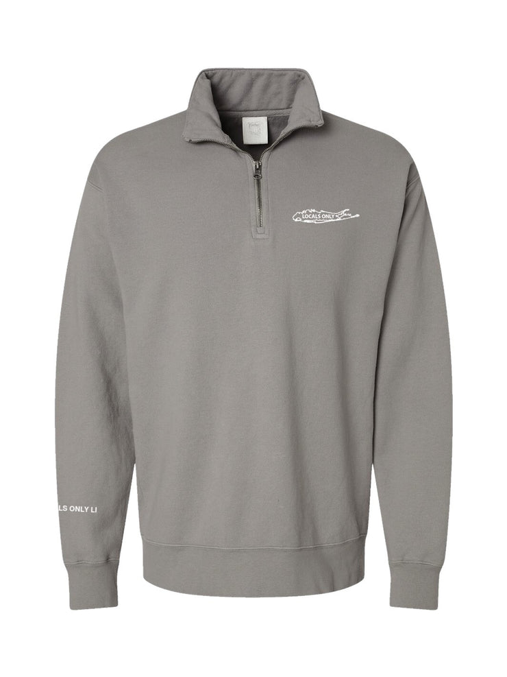 The Classic Quarter Zip (Washed Grey) (PRE ORDER)