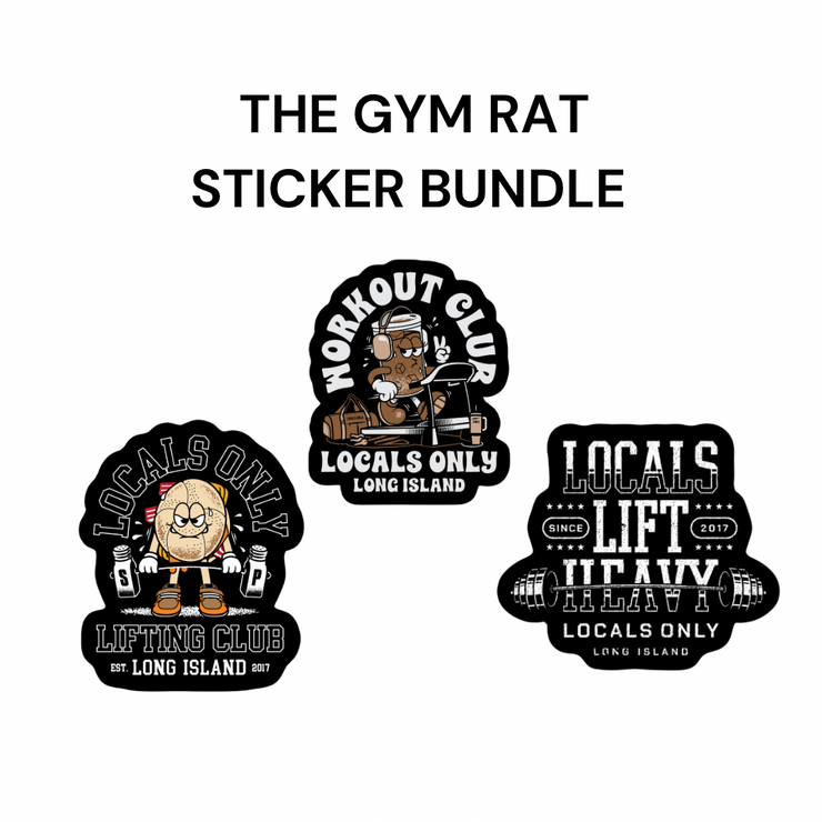 The Gym Rat Sticker Bundle